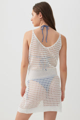 Cinched Waist Dress Cover Up