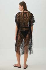 Fringe Midi Cover Up