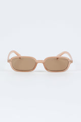 Slim Rectangular Sunglasses