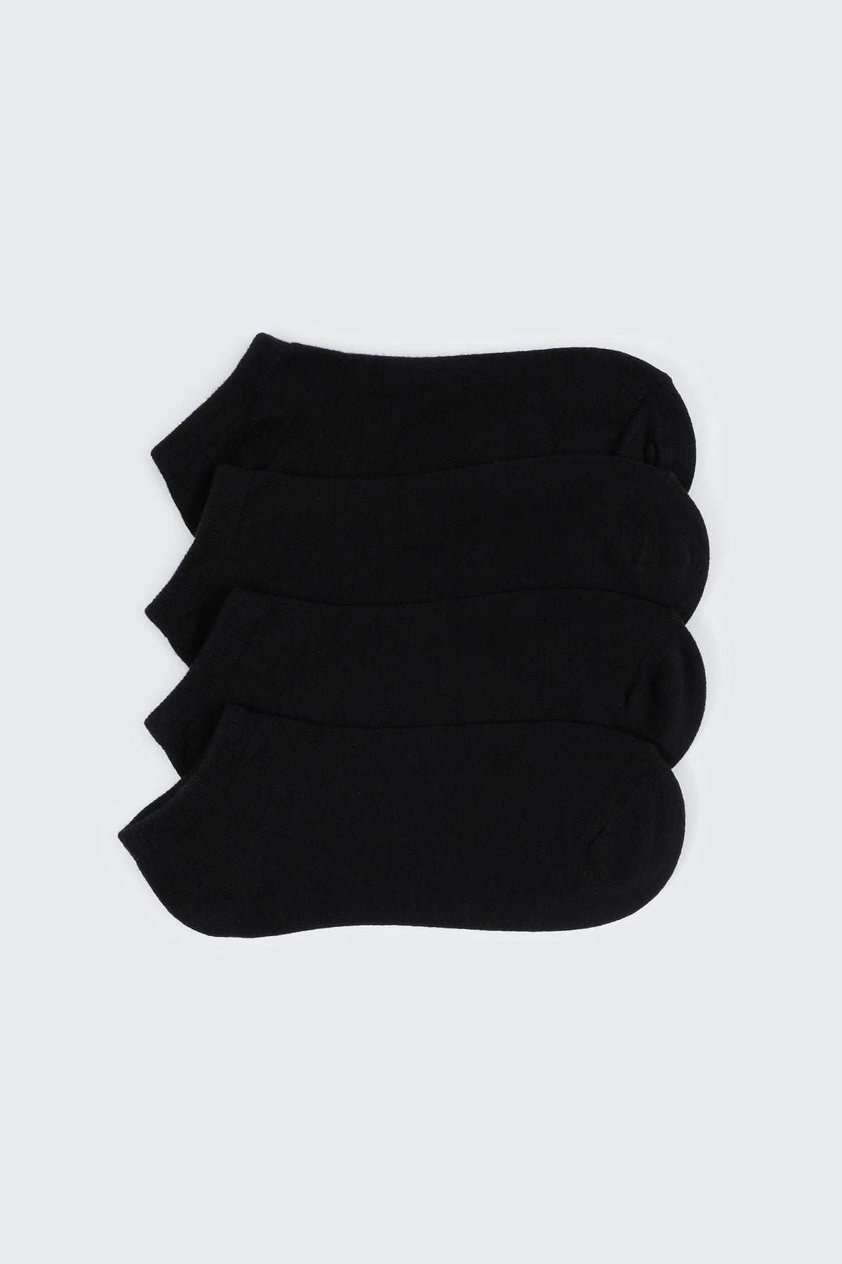 4-Pack Cotton Blend Ankle Socks