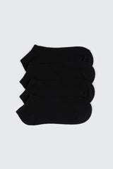 4-Pack Cotton Blend Ankle Socks