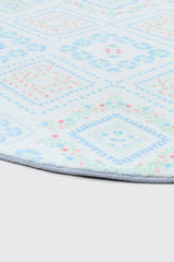 Round Paisley Rug
