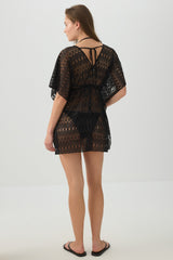 Crochet V-Neck Cover Up
