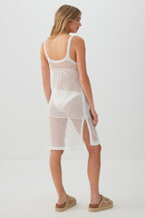 Sleeveless Crochet Cover Up