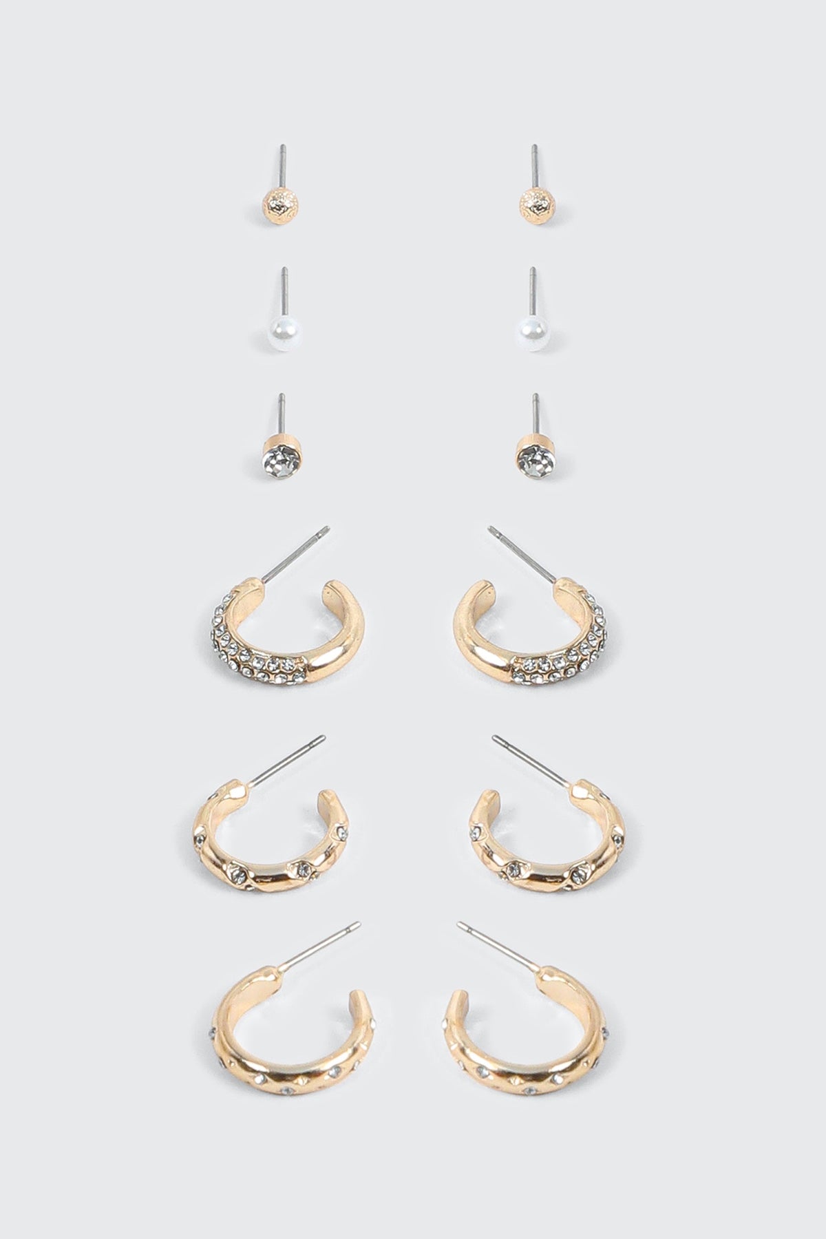 6-Pack Mixed Earrings Set