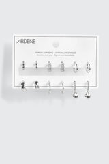 6-Pack Hoop Earrings