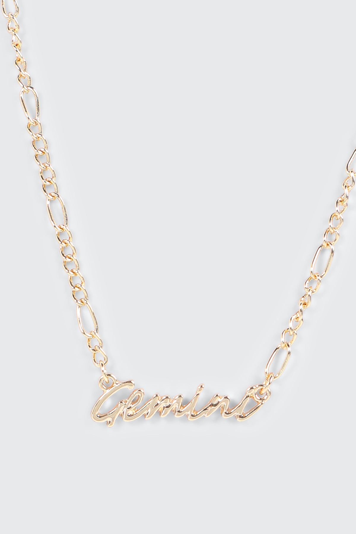Gemini Zodiac Chain Necklace