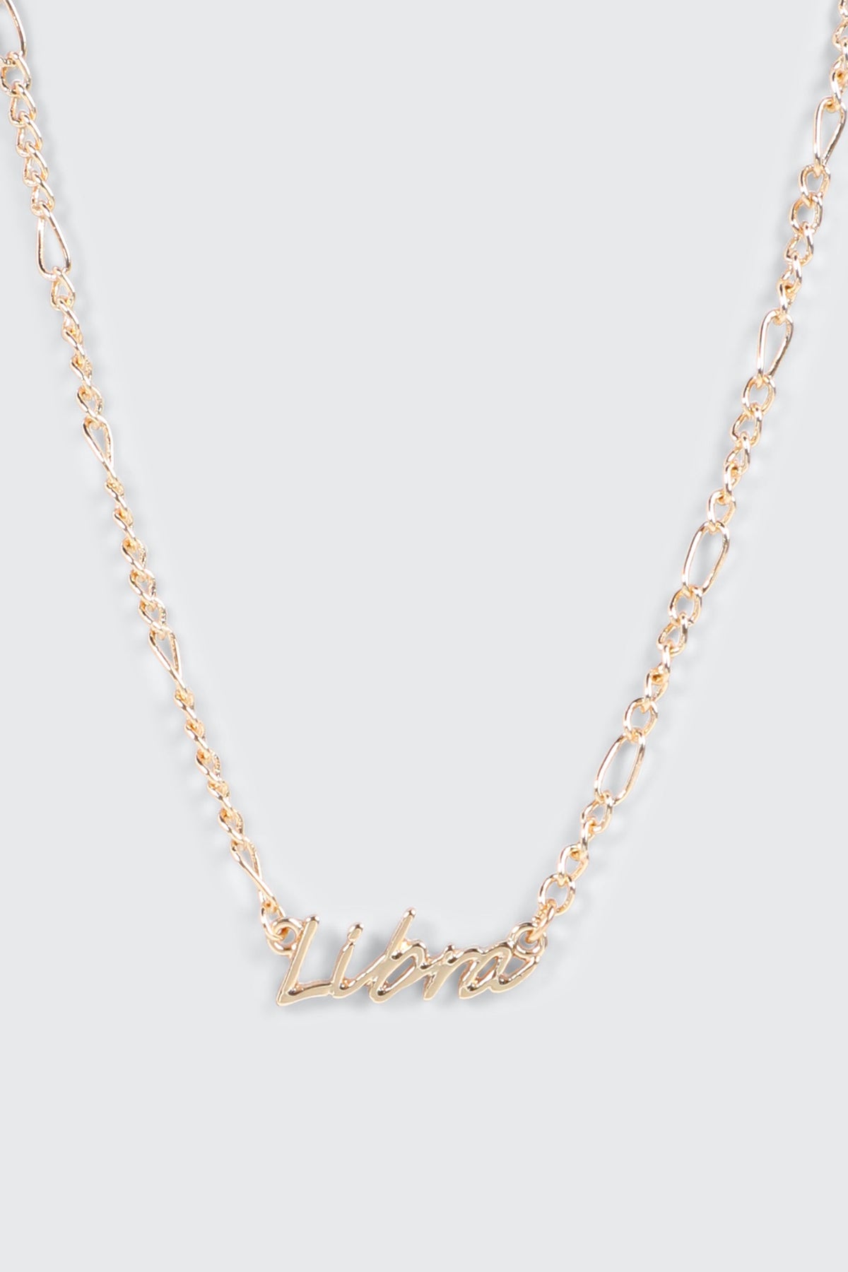 Libra Zodiac Chain Necklace