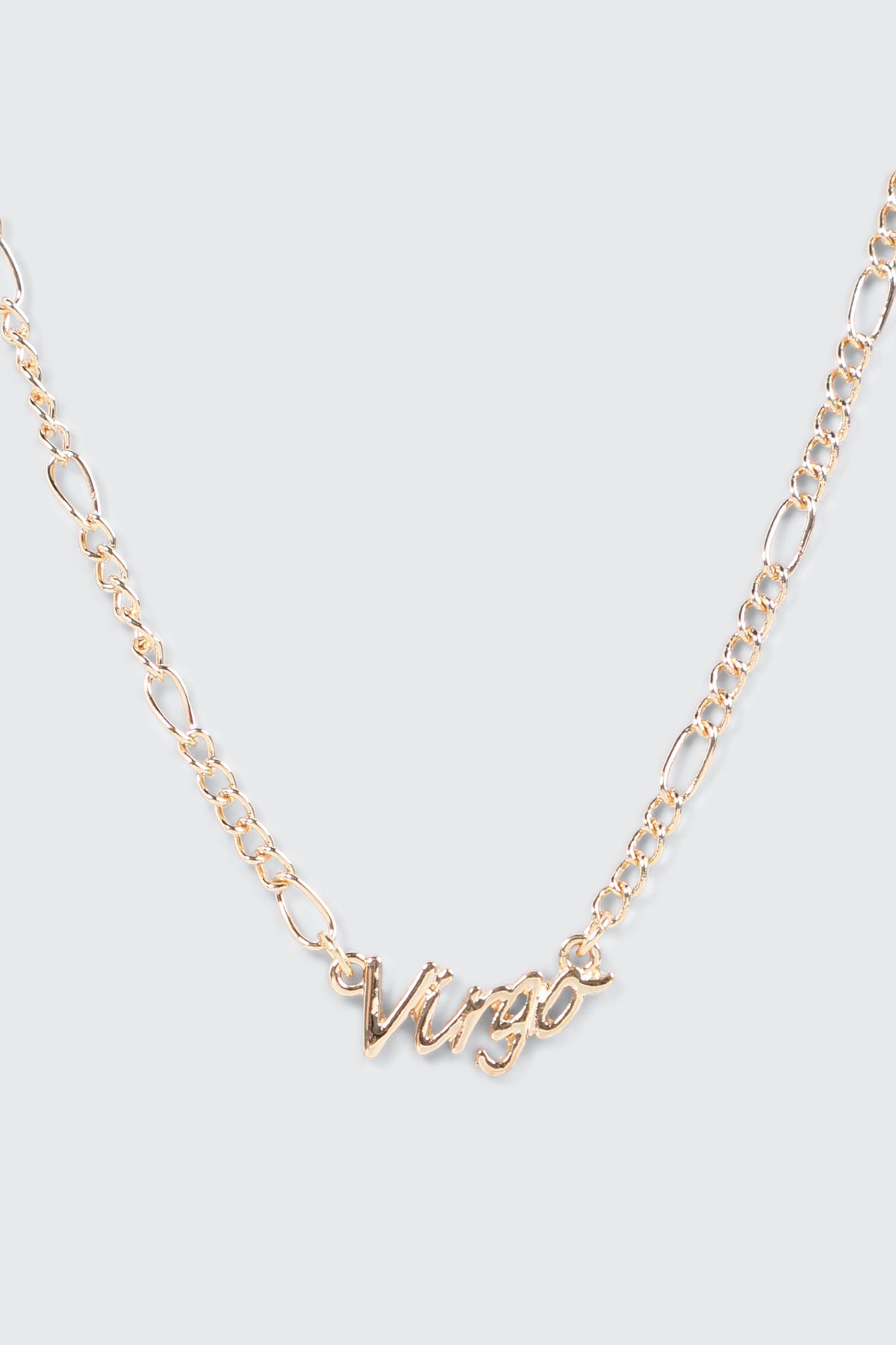 Virgo Zodiac Chain Necklace