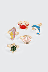 Adjustable Novelty Ring Set