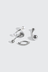 4-Pack Navel Piercings | Ardene