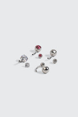 4-Pack Gemstone Navel Piercings