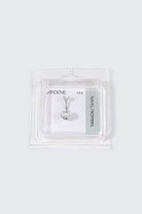 Heart Dangle Navel Piercing