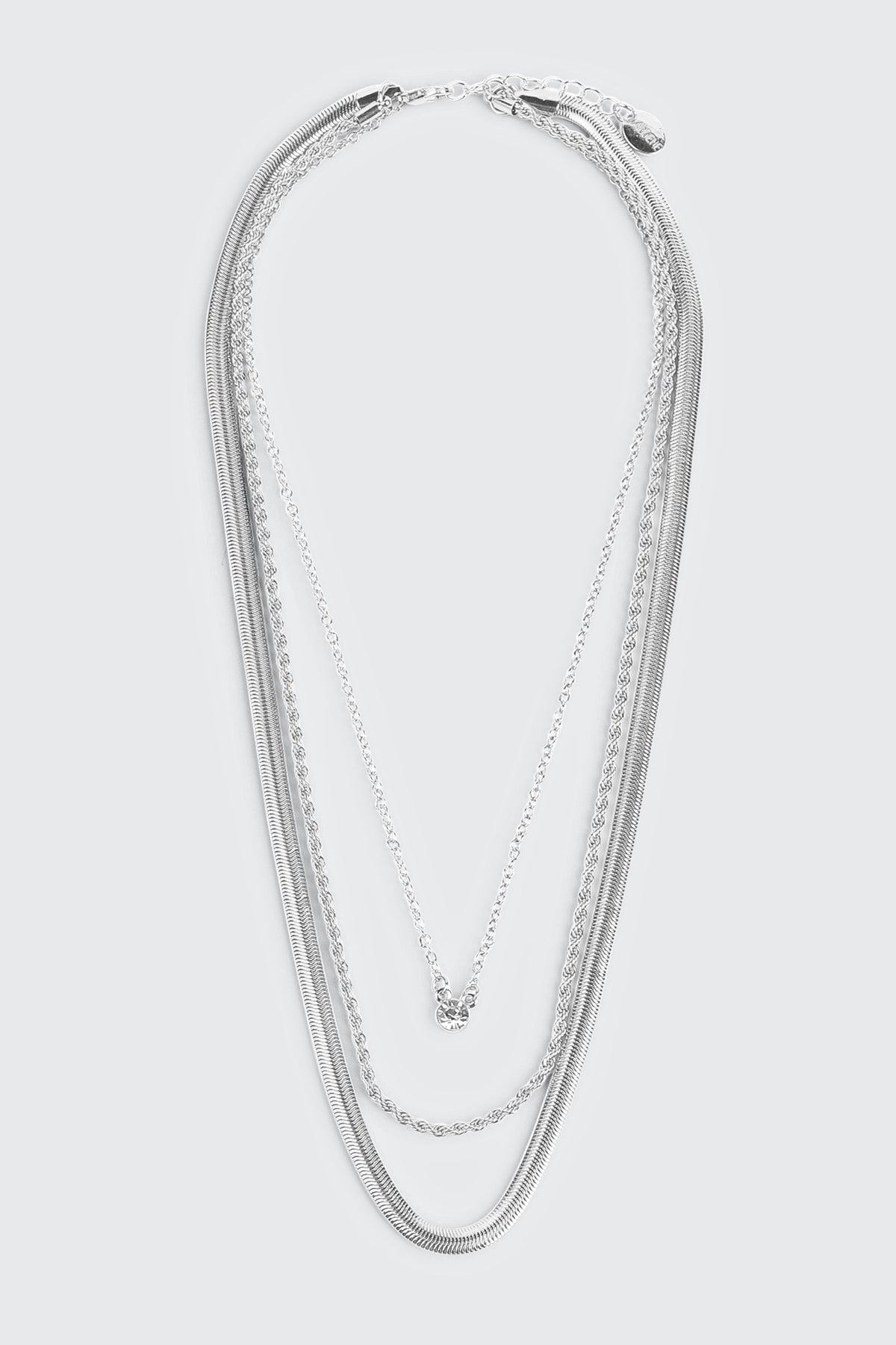 3-Row Chain Necklace