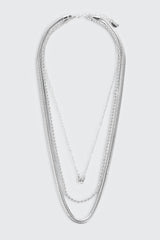 3-Row Chain Necklace
