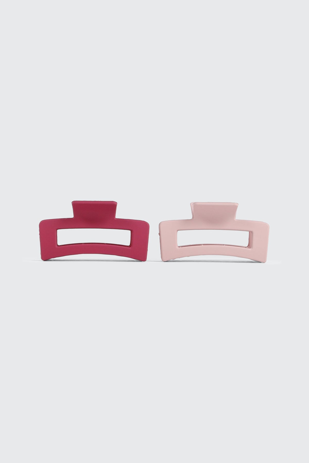 2 Pack Rectangular Cutout Hair Claws