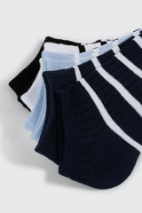 4-Pack Striped Ankle Socks
