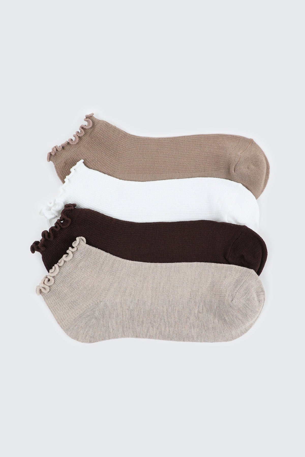 Rib Knit Ankle Socks