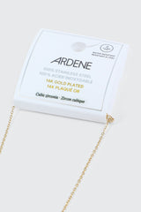 14K Gold Plated Cross Necklace