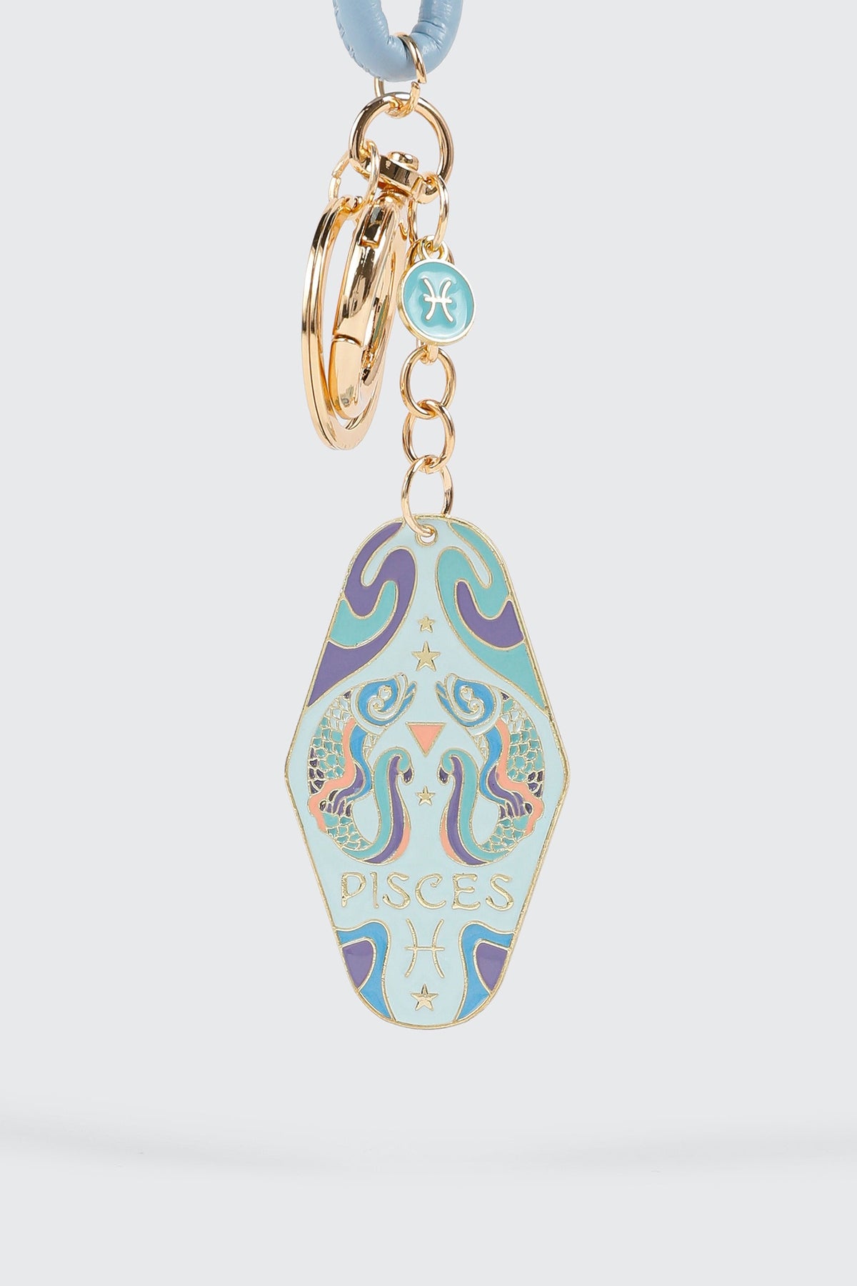 Pisces Zodiac Keychain