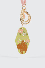 Taurus Zodiac Keychain