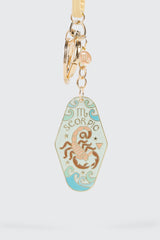 Scorpio Zodiac Keychain