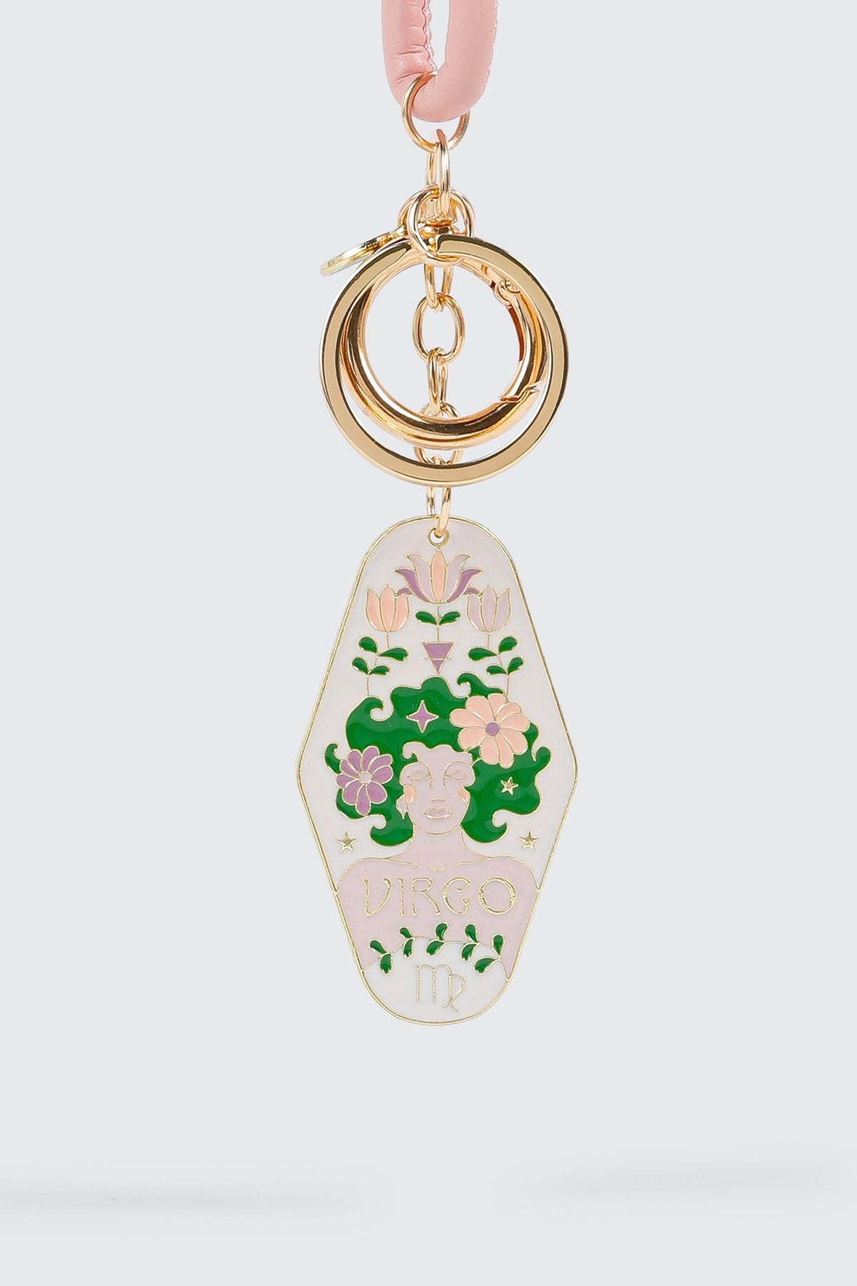Virgo Zodiac Keychain