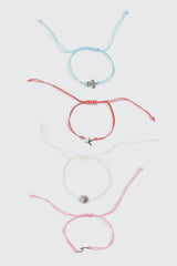 4-Piece Ankle Bracelets