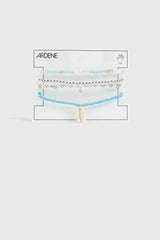 4-Pack Beaded Stretch Bracelets