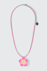 Hibiscus Pendant Necklace