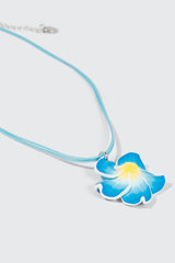 Hibiscus Pendant Necklace