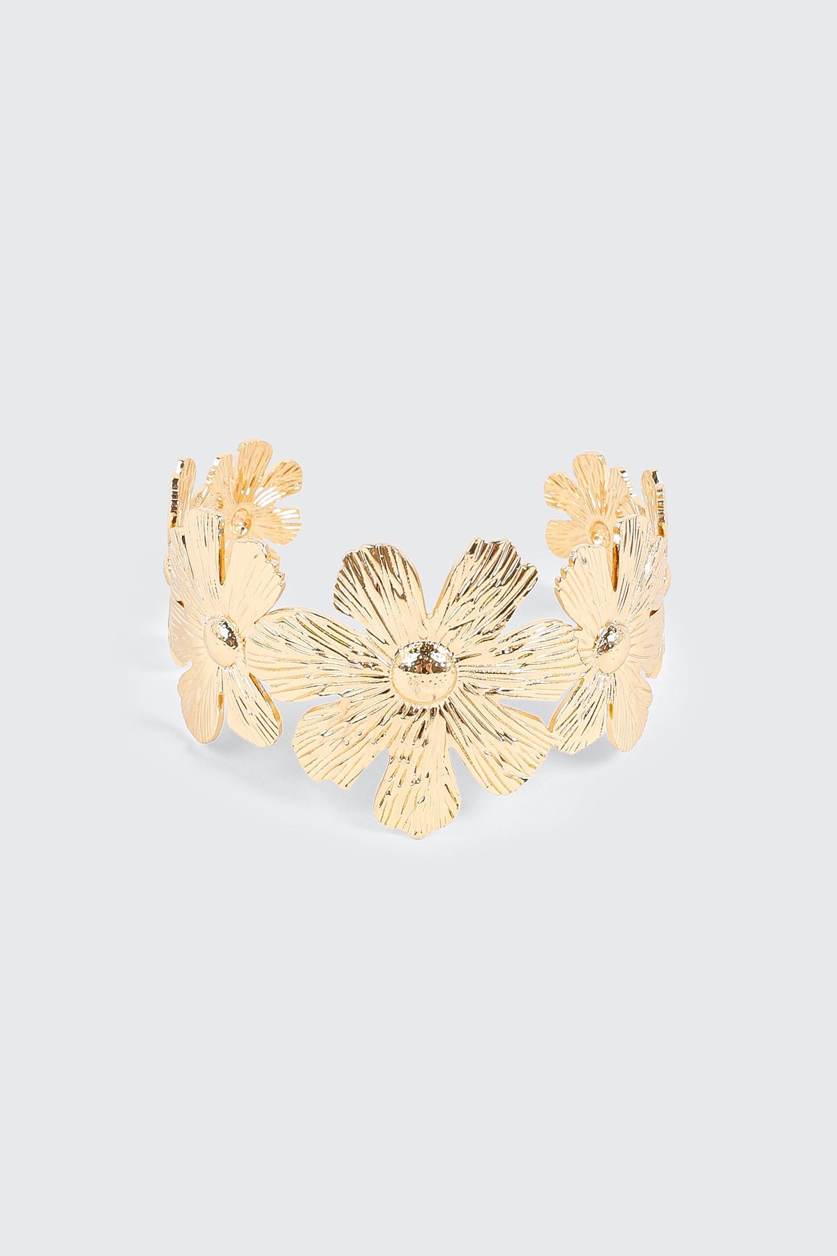 Floral Cuff Bracelet