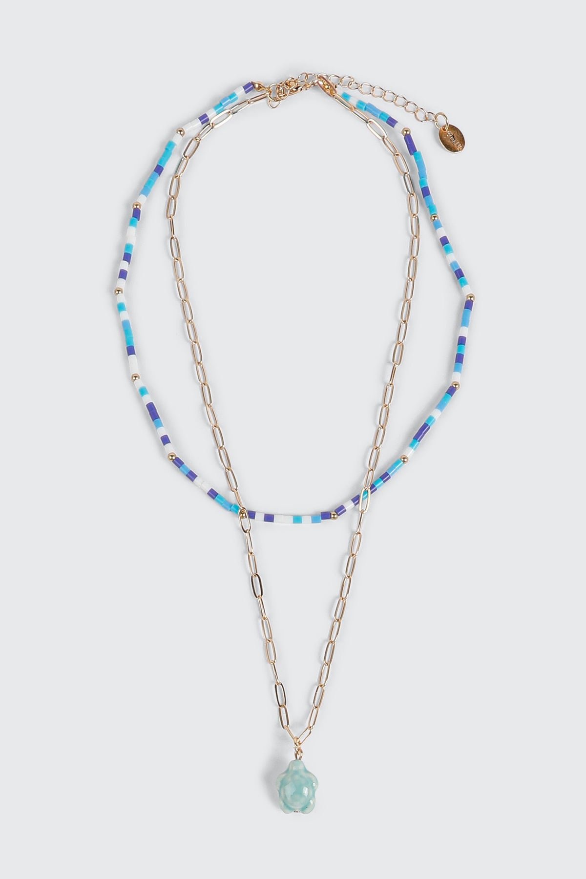 Layered Beaded Necklace