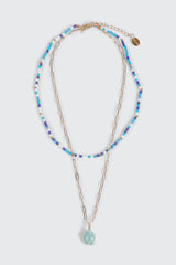 Layered Beaded Necklace
