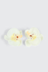 2-Pack Orchid Flower Hair Clips