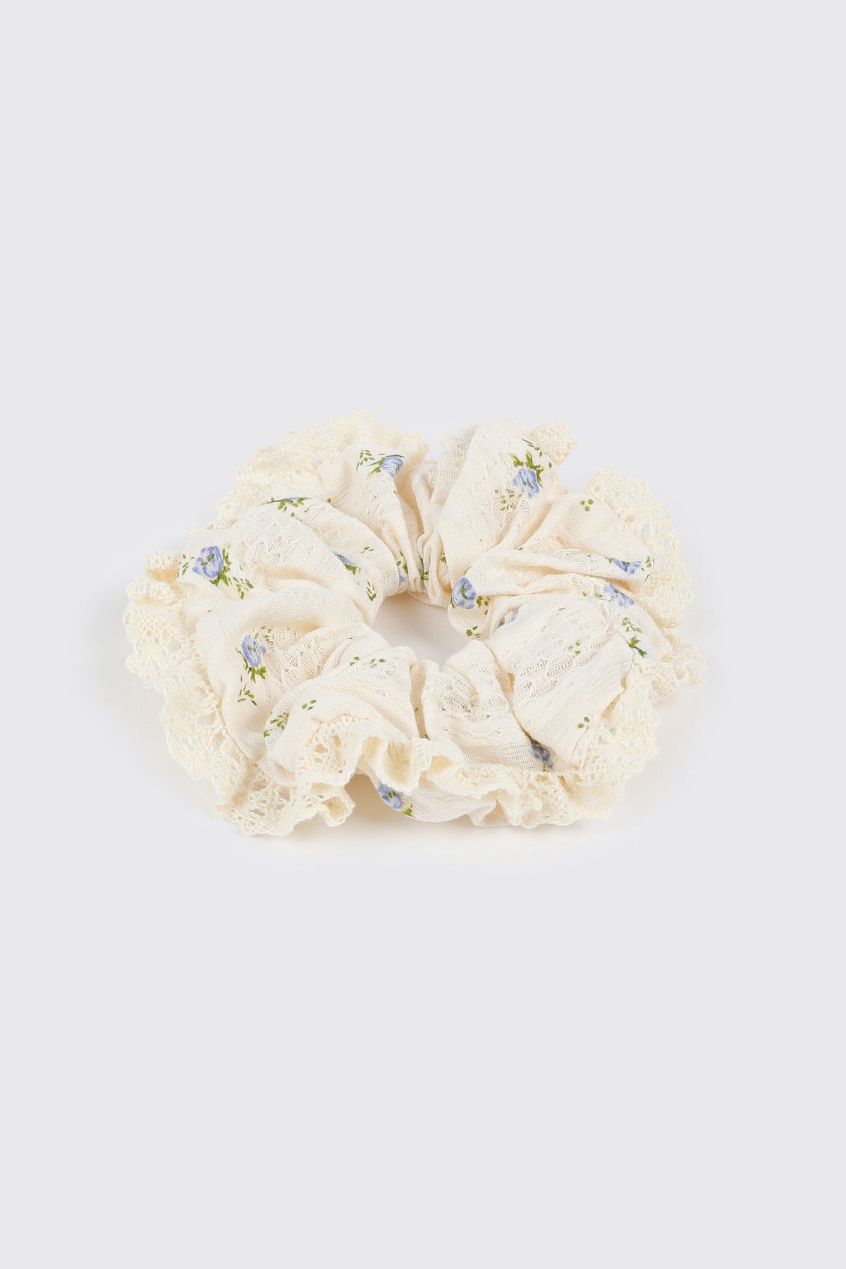 Floral Lace Scrunchie