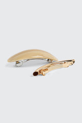 2-Pack Gold Toned Barrettes