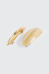 2-Pack Gold Toned Barrettes