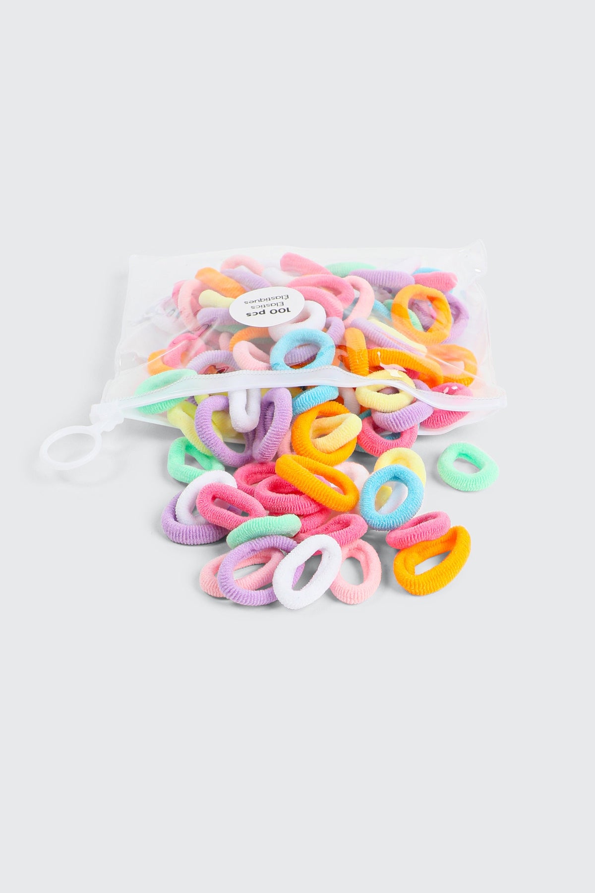 100 Pack Knit Hair Ties