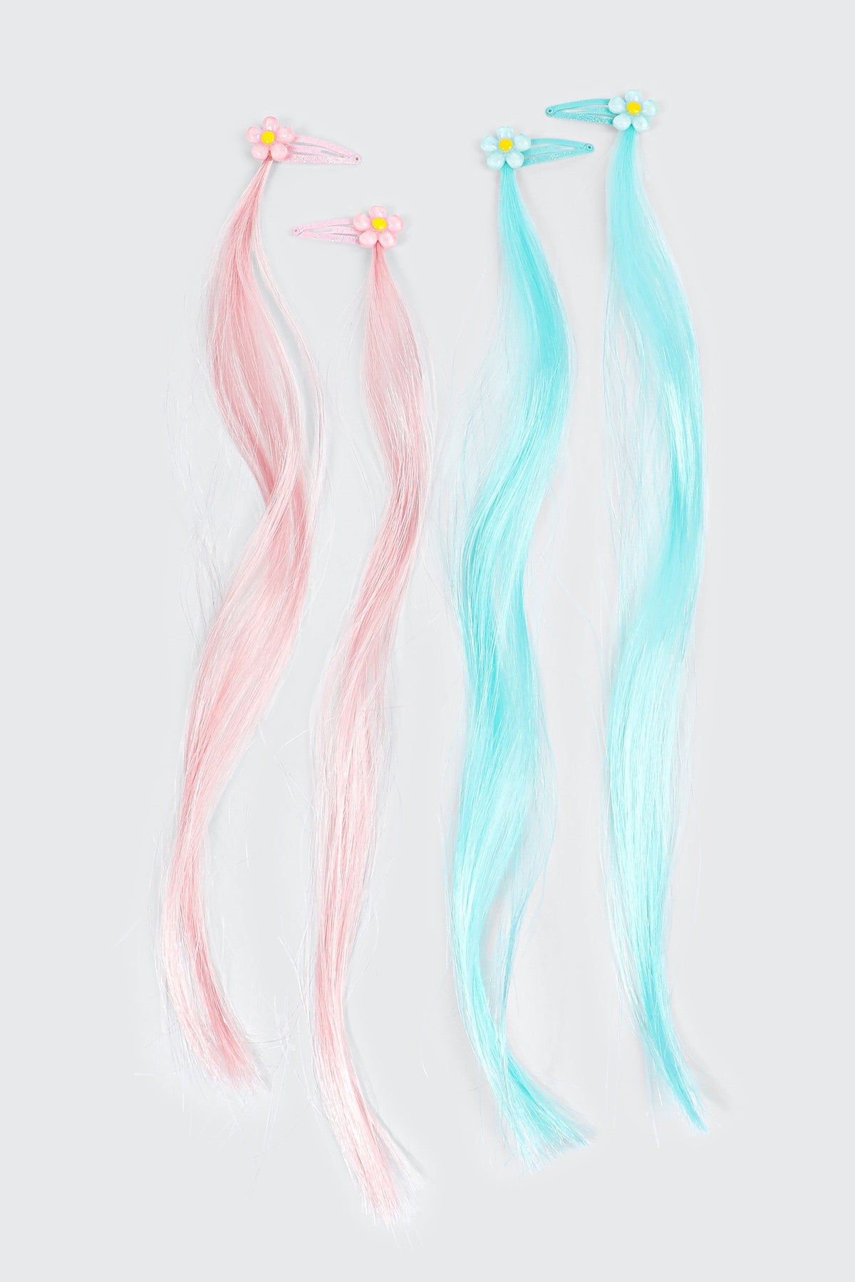4-Pack Fake Hair Extensions