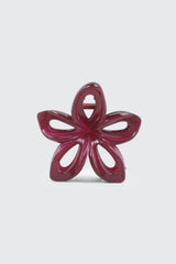 Hibiscus Cutout Hair Claw