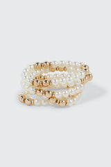 3-Pack Faux Pearl Bracelets
