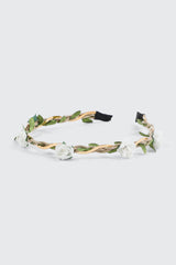 Braided Rose Headband