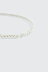 Faux Pearl headband