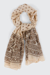 Paisley Border Scarf