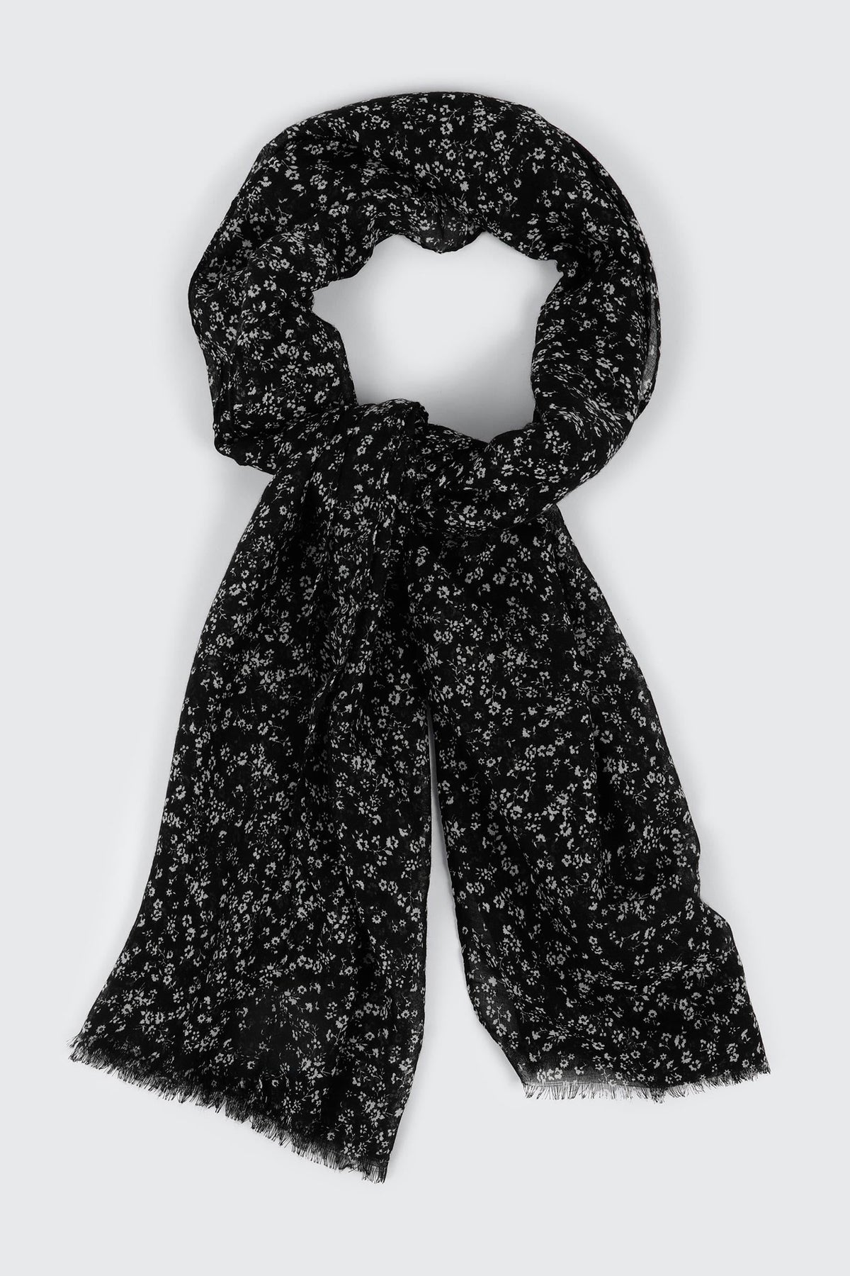 Ditsy Floral Print Scarf