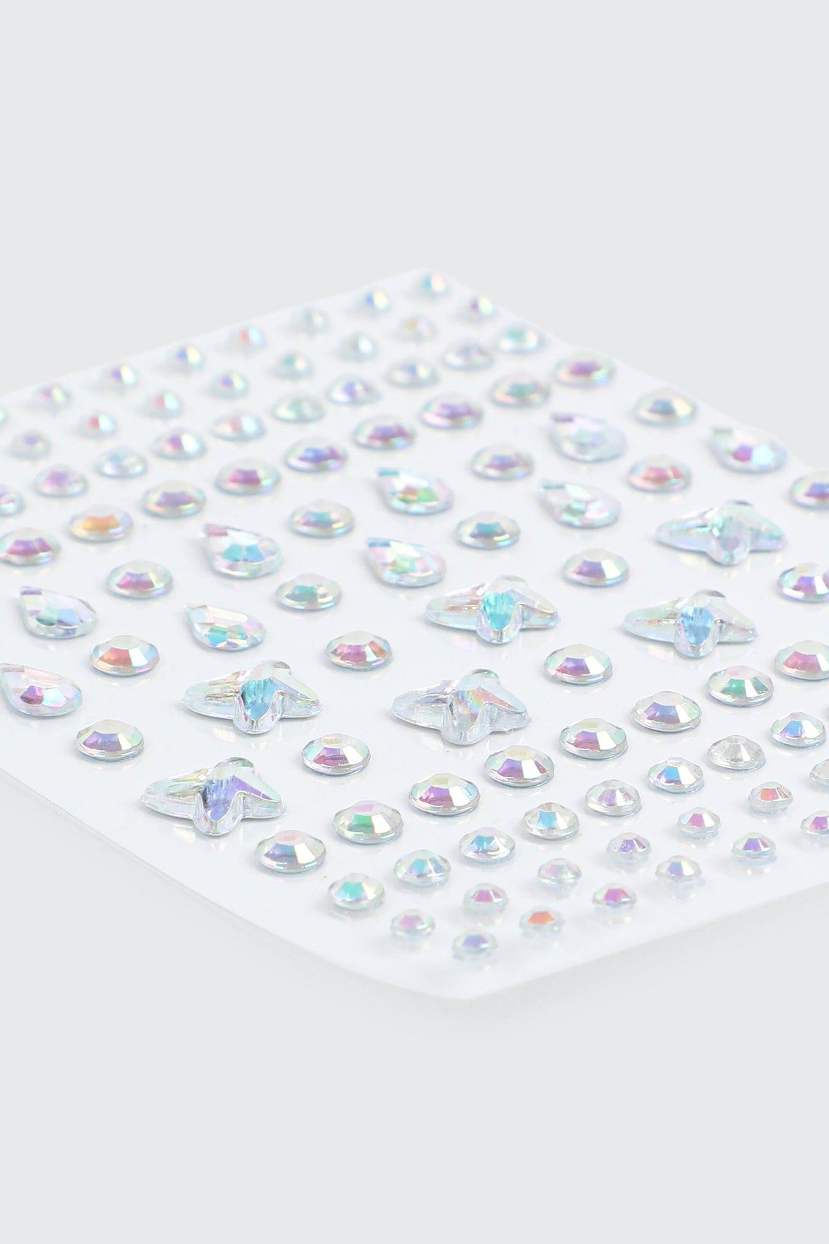 Iridescent Face Gems Pack - 90 pcs