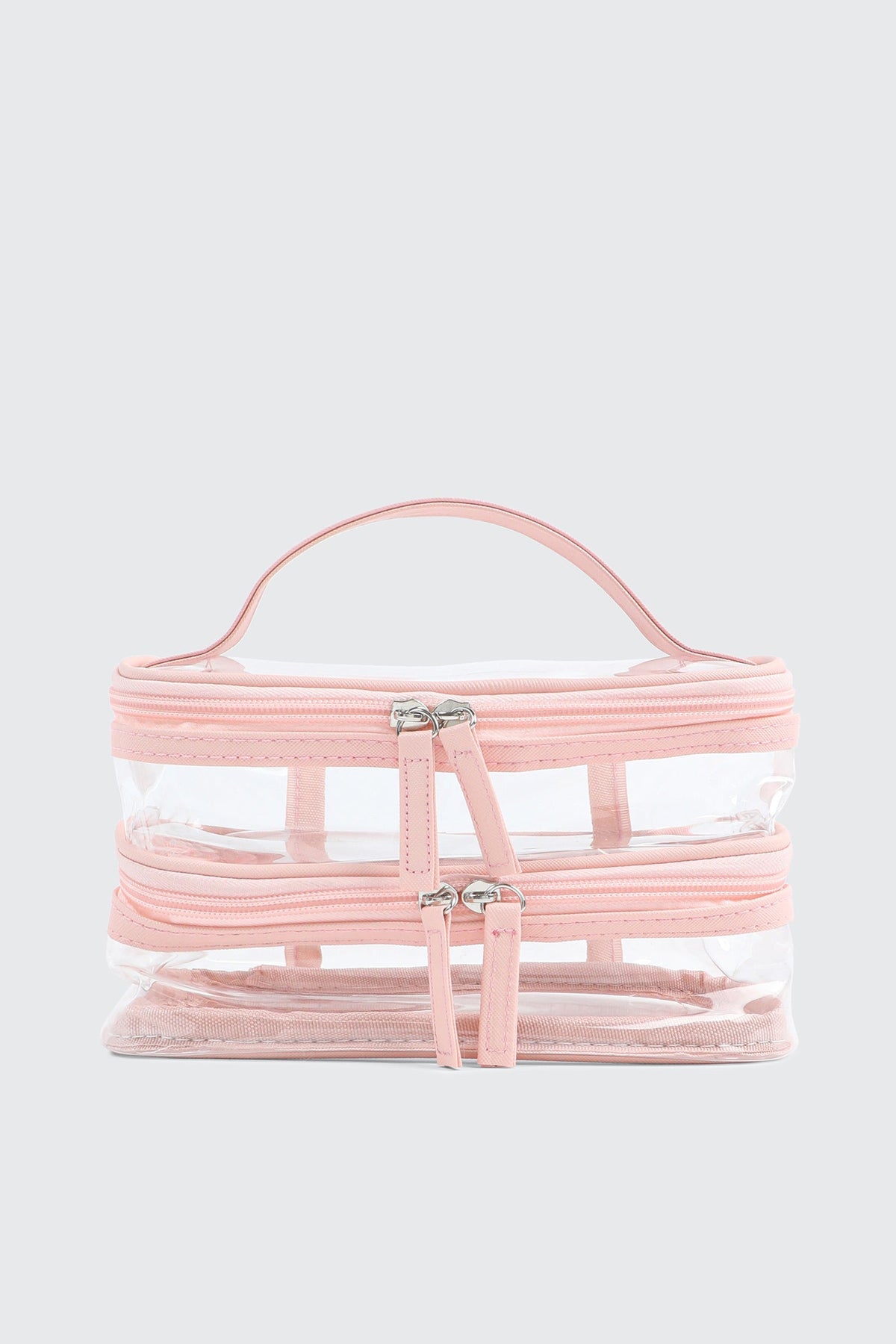 Dual Compartment Cosmetic Bag