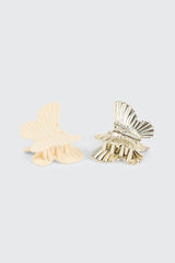 2 Pack Butterfly Hair Claws