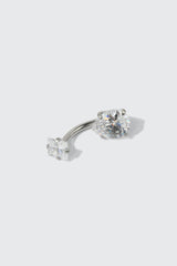 Cubic Zirconia Navel Piercing